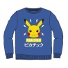 Sudadera Niño Azul Pika Pika Pokémon