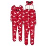 Pijama Mono Coralina Rojo Minnie Disney