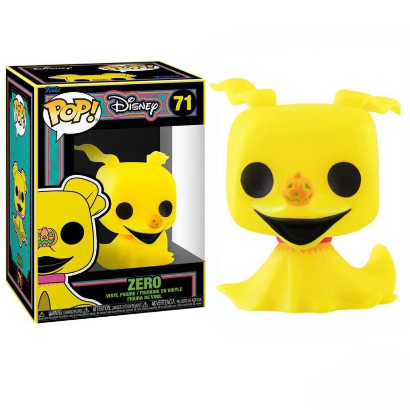 Figura POP Zero (Black Light) Pesadilla antes de Navidad Disney