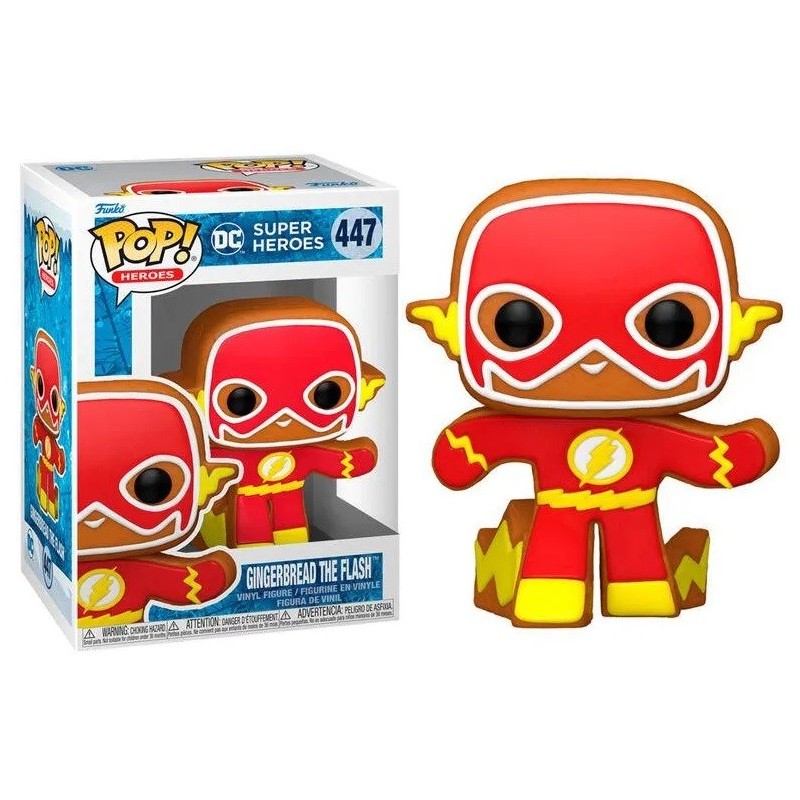 Figura POP Gingerbread The Flash DC Holiday