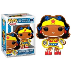 Figura POP Gingerbread Wonder Woman DC Holiday