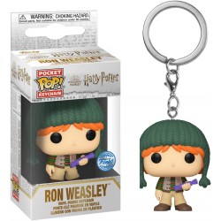Llavero POP Ron Weasley Harry Potter Holiday (Edición Especial)
