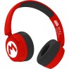 Cascos Bluetooth Rojo Logo Mario Super Mario Nintendo