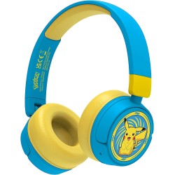 Cascos Bluetooth Amarillo Pikachu Pokémon