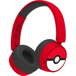 Cascos Bluetooth Rojo Pokeball Pokémon