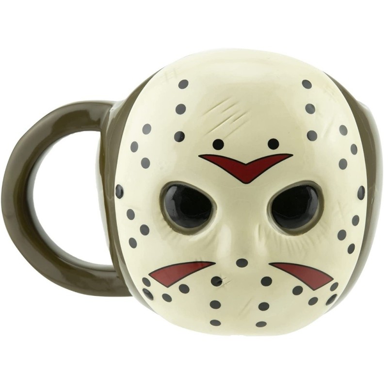 Taza con Forma Máscara Jason 500 ml Viernes 13