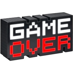 Lámpara USB Game Over 8-Bit