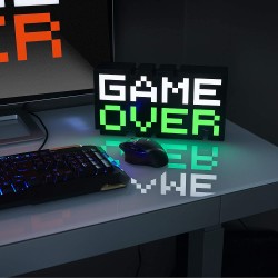 Lámpara USB Game Over 8-Bit