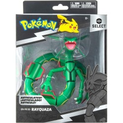 Figura Articulada Select Rayquaza 15 cm Pokémon Bizak