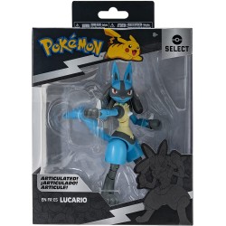 Figura Articulada Select Lucario 15 cm Pokémon Bizak