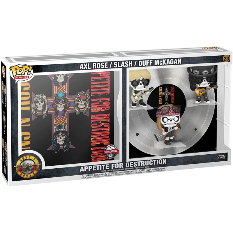 Figura POP Guns & Roses Album Deluxe Appetite for Destruction (Edición Especial)