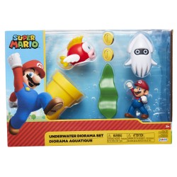 Set Diorama Submarino Super Mario Nintendo