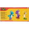 Pack 3 Figuras Familia Yoshi Super Mario Nintendo