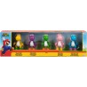 Pack 5 Figuras Familia Yoshi Super Mario Nintendo