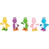 Pack 5 Figuras Familia Yoshi Super Mario Nintendo