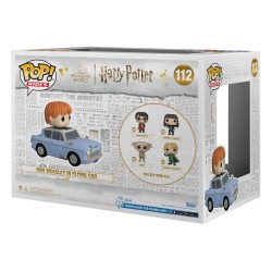 Figura POP Rides Ron Weasley en Coche Volador Harry Potter
