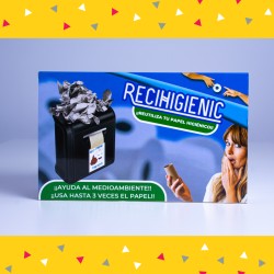 Caja regalo Reciclador de papel higiénico