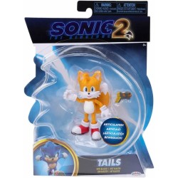 Figura Articulada Tails Blaster 10 cm Sonic the Hedgehog 2