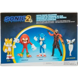Pack 5 Figuras 6 cm Sonic the Hedgehog 2