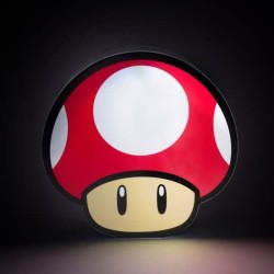 Lámpara Box Super Champiñón Rojo Super Mario