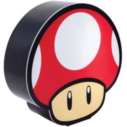 Lámpara Box Super Champiñón Rojo Super Mario