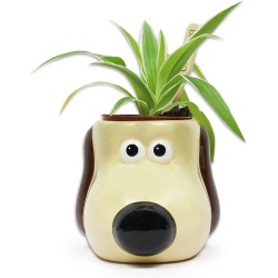 Macetero Gromit de Wallace y Gromit