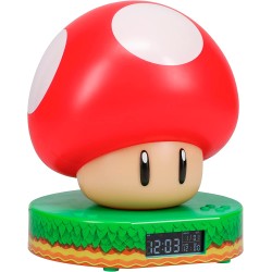 Reloj Despertador Super Champiñón Super Mario Nintendo
