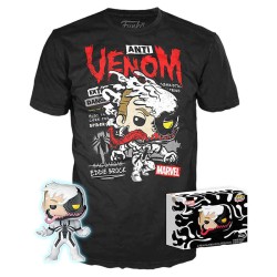 Pack Figura POP & Camiseta Anti-Venom Marvel