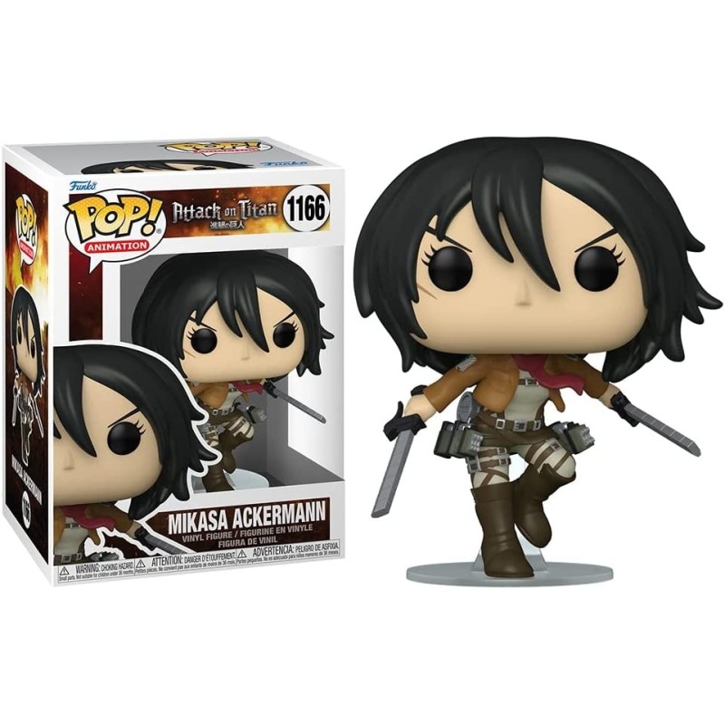 Figura POP Attack On Titan Mikasa Ackermann