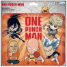 Alfombrilla de ratón Saitama & co One Punch Man