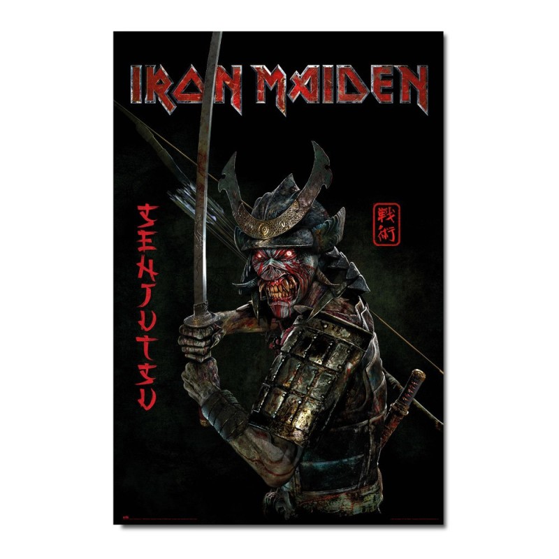 Póster Senjutsu Iron Maiden 61 x 91,5 cm