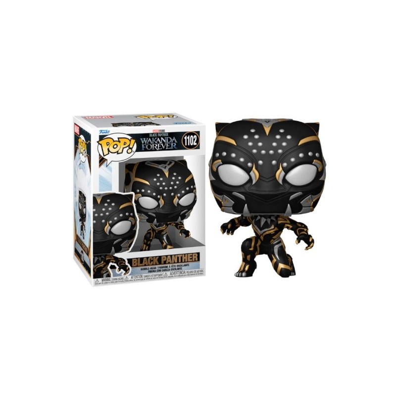 Figura POP Pantera Negra Black Panther Wakanda Forever Marvel