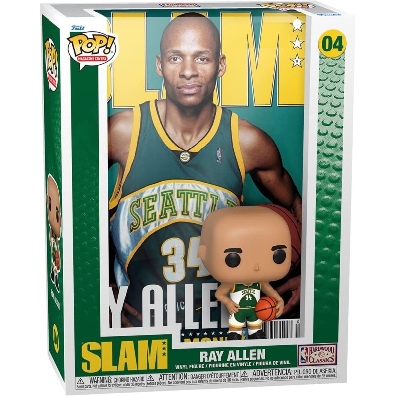 Figura POP Magazine Covers Ray Allen Slam NBA