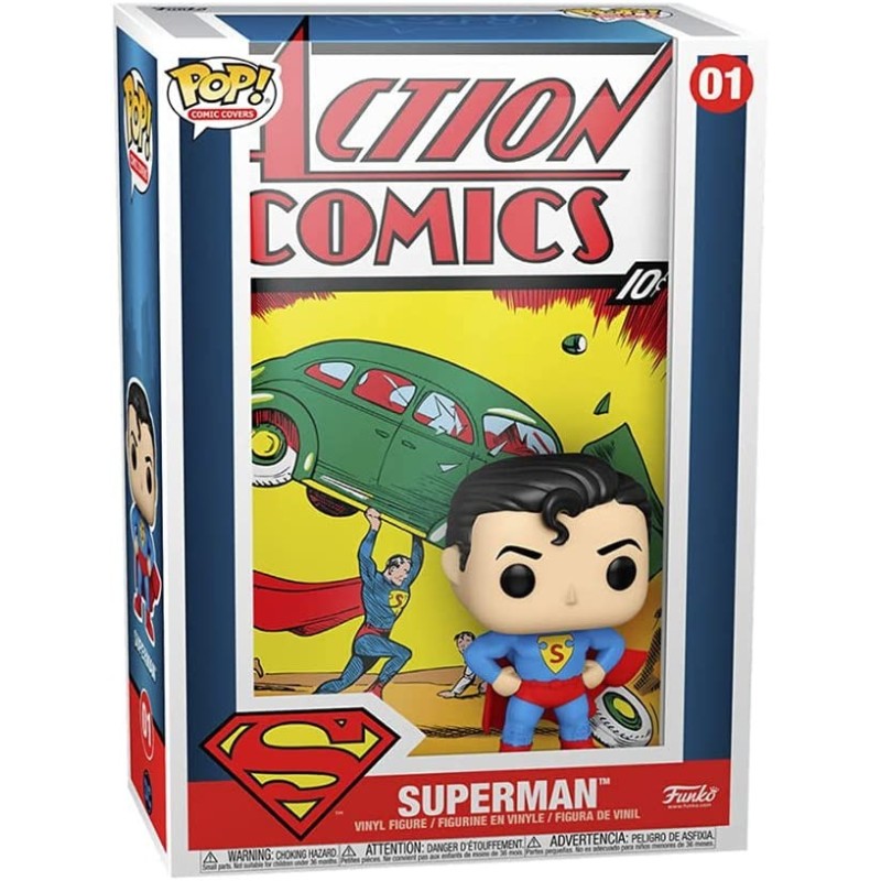 Figura POP Comic Covers Superman (Action Comics) DC