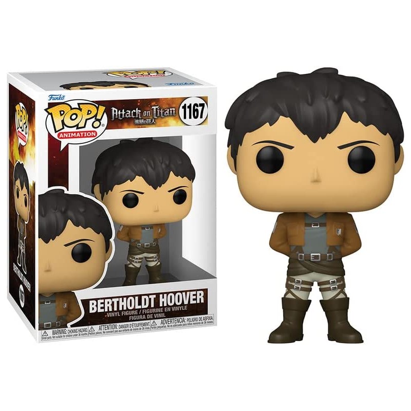 Figura POP Bertholdt Hoover Ataque a los Titanes