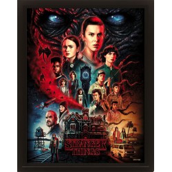 Poster 3D Stranger Things Season 4