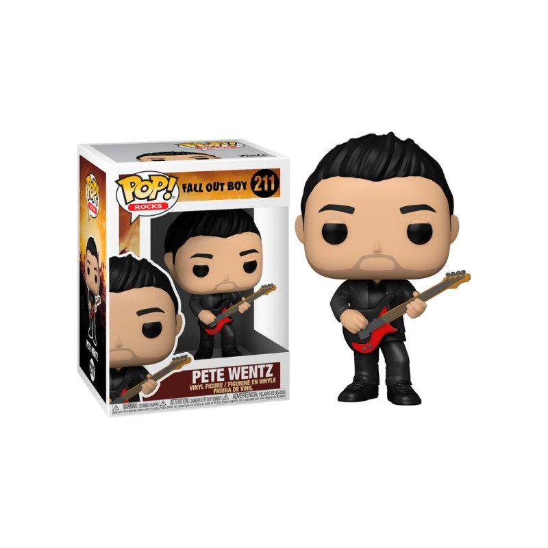 Figura POP Pete Wentz Fall Out Boy Rocks (Caja exterior un poco deteriorada)