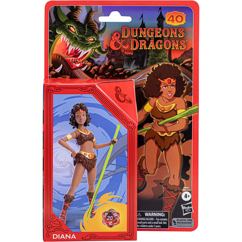 Figura Diana Dragones y Mazmorras Hasbro D&D