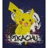 Camiseta Azul Oscura Pikachu Pokémon