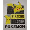 Camiseta Niño Blanca Pikachu 025 Pokémon