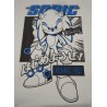 Camiseta Blanca Game On Sonic