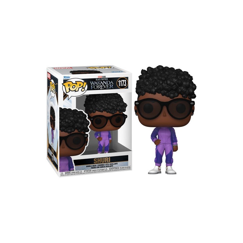 Figura POP Shuri Gafas de Sol Black Panther Wakanda Forever Marvel