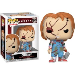 Figura POP Chucky con Hacha La Novia de Chucky