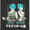 Pijama Corto Negro Goku y Vegeta Dragon Ball Super