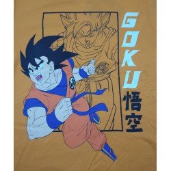 Pijama Corto Niño Naranja Goku Dragon Ball Z