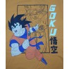 Pijama Corto Niño Naranja Goku Dragon Ball Z