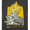 Camiseta Niño Gris Goku Super Saiyan Dragon Ball Z