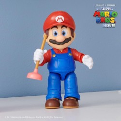 Figura Articulada Mario Super Mario Bros Movie Nintendo