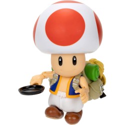 Figura Articulada Toad Super Mario Bros Movie Nintendo
