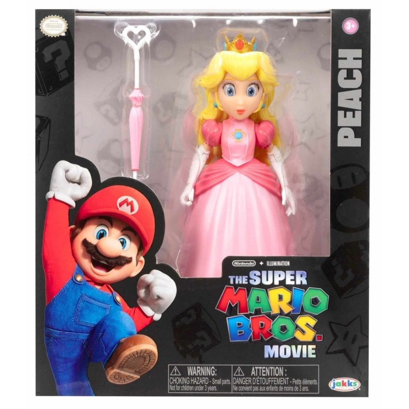 Figura Articulada Peach Super Mario Bros Movie Nintendo